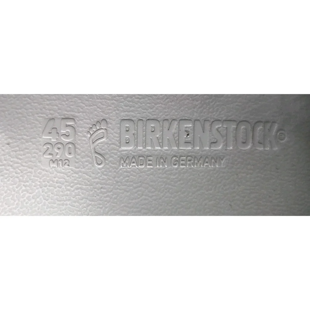 Birkenstock Boston EVA Essentials Mens Clog Size 45 US 12 Stone Cain Gray